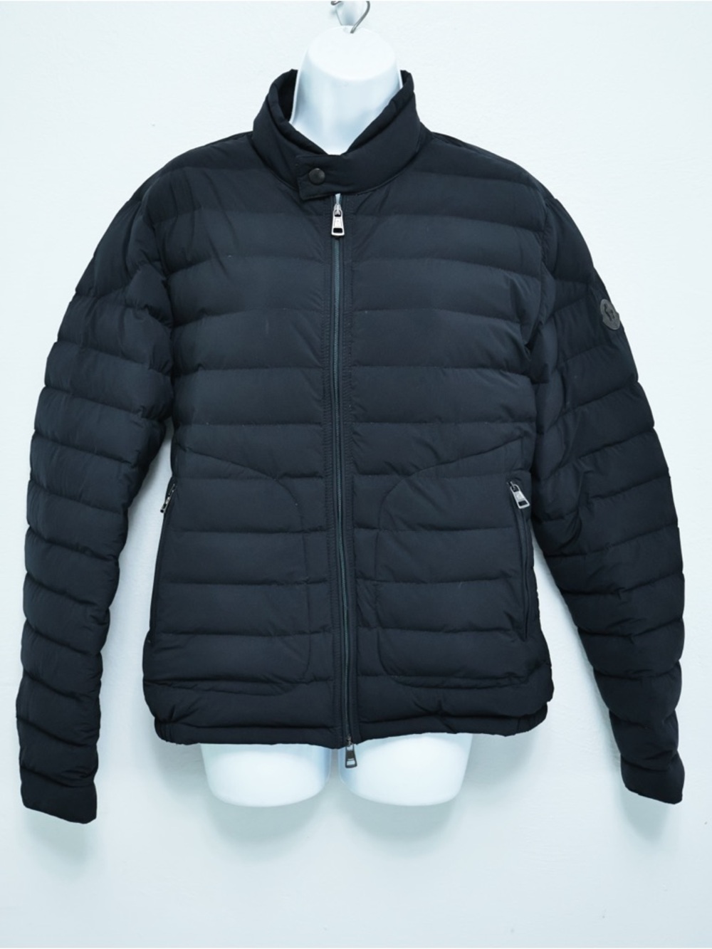 Moncler Black Quilted Down Puffer Jacket